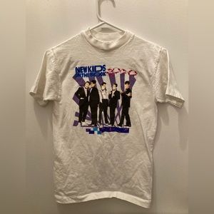 Vintage 80’s New Kids on the Block shirt Youth Large